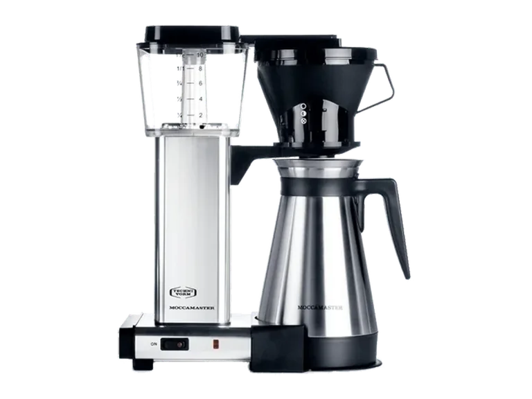Technivorm Moccamaster KBT 741, KBT-741 polished silver 79112 with original stainless-lined thermal carafe